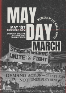May Day Rally: Peace is Union Business